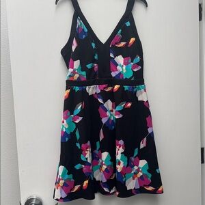 Geometric Flower Dress